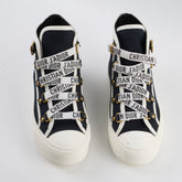 Christian Dior High  Sneaker Black Size 37.5